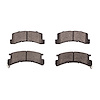 1551-0301-00 5000 Advanced Semi-Metallic Brake Pads, 1983-1990 GM, Position: Rear - image 1
