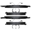 1551-0310-00 5000 Advanced Semi-Metallic Brake Pads, 1982-1993 Ford/Lincoln/Mercury/Mazda, Position: Front - image 3