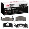 1551-0310-00 5000 Advanced Semi-Metallic Brake Pads, 1982-1993 Ford/Lincoln/Mercury/Mazda, Position: Front - image 4