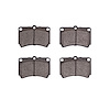 1551-0319-00 5000 Advanced Semi-Metallic Brake Pads, 1986-1994 Ford/Lincoln/Mercury/Mazda, Position: Front - image 1