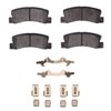 1551-0325-02 5000 Advanced Ceramic Brake Pads & Hardware Kit, 1986-1993 Lexus/Toyota/Scion, Position: Rear - image 2