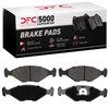 1551-0350-00 5000 Advanced Semi-Metallic Brake Pads, 1987-1993 Audi/Volkswagen, Position: Front - image 4