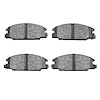 1551-0363-00 5000 Advanced Ceramic Brake Pads, 1986-2006 Multiple Makes/Models, Position: Front