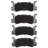1551-0366-00 5000 Advanced Semi-Metallic Brake Pads, 1987-1995 Ford/Lincoln/Mercury/Mazda, Position: Rear - image 2