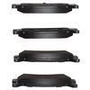 1551-0366-00 5000 Advanced Semi-Metallic Brake Pads, 1987-1995 Ford/Lincoln/Mercury/Mazda, Position: Rear - image 3