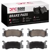 1551-0366-00 5000 Advanced Semi-Metallic Brake Pads, 1987-1995 Ford/Lincoln/Mercury/Mazda, Position: Rear - image 4