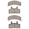 1551-0369-00 5000 Advanced Ceramic Brake Pads, 1988-2002 Multiple Makes/Models, Position: Front - image 1