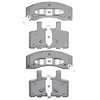1551-0370-00 5000 Advanced Semi-Metallic Brake Pads, 1988-2002 Multiple Makes/Models, Position: Front - image 2