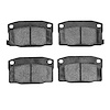 1551-0378-00 5000 Advanced Semi-Metallic Brake Pads, 1988-1993 GM, Position: Front,Rear - image 1