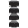 1551-0378-00 5000 Advanced Semi-Metallic Brake Pads, 1988-1993 GM, Position: Front,Rear - image 2