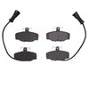1551-0382-00 5000 Advanced Semi-Metallic Brake Pads, 1988-1989 Ford/Lincoln/Mercury/Mazda, Position: Rear - image 2