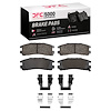 1551-0383-01 5000 Advanced Ceramic Brake Pads & Hardware Kit, 1992-2012 Multiple Makes/Models, Position: Rear - image 1