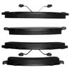 1551-0387-00 5000 Advanced Semi-Metallic Brake Pads, 1983-1997 Ford/Lincoln/Mercury/Mazda, Position: Front - image 3