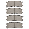 1551-0390-00 5000 Advanced Ceramic Brake Pads, 1988-1991 Ford/Lincoln/Mercury/Mazda, Position: Rear - image 1