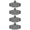 1551-0391-00 5000 Advanced Low-Metallic Brake Pads, 1988-2000 Volvo, Position: Rear - image 2