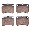 1551-0402-00 5000 Advanced Semi-Metallic Brake Pads, 1988-1993 Ford/Lincoln/Mercury/Mazda, Position: Front - image 1