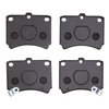 1551-0402-00 5000 Advanced Semi-Metallic Brake Pads, 1988-1993 Ford/Lincoln/Mercury/Mazda, Position: Front - image 2