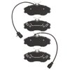 1551-0419-10 5000 Advanced Semi-Metallic Brake Pads, 1990-1997 Audi/Volkswagen, Position: Front - image 2