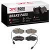 1551-0419-10 5000 Advanced Semi-Metallic Brake Pads, 1990-1997 Audi/Volkswagen, Position: Front - image 4