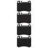1551-0424-00 5000 Advanced Semi-Metallic Brake Pads, 1986-1989 Mercedes-Benz, Position: Front - image 2