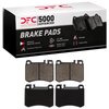 1551-0424-00 5000 Advanced Semi-Metallic Brake Pads, 1986-1989 Mercedes-Benz, Position: Front - image 4