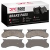 1551-0450-00 5000 Advanced Semi-Metallic Brake Pads, 1975-1994 Ford/Lincoln/Mercury/Mazda, Position: Front - image 4
