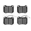 1551-0455-00 5000 Advanced Semi-Metallic Brake Pads, 1977-1989 Peugeot, Position: Front - image 1