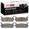 1551-0458-00 5000 Advanced Ceramic Brake Pads, 1990-1996 Ford/Lincoln/Mercury/Mazda, Position: Rear - image 4
