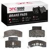 1551-0459-00 5000 Advanced Semi-Metallic Brake Pads, 1990-2002 Multiple Makes/Models, Position: Front - image 4