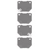 1551-0461-00 5000 Advanced Semi-Metallic Brake Pads, 1989-1996 Infiniti/Nissan, Position: Rear - image 2