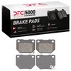 1551-0461-00 5000 Advanced Semi-Metallic Brake Pads, 1989-1996 Infiniti/Nissan, Position: Rear - image 4