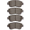 1551-0476-00 5000 Advanced Ceramic Brake Pads, 1990-2003 Lexus/Toyota/Scion, Position: Front - image 1