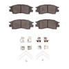 1551-0476-01 5000 Advanced Ceramic Brake Pads & Hardware Kit, 1995-2003 Lexus/Toyota/Scion, Position: Front - image 2