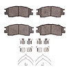 1551-0476-02 5000 Advanced Ceramic Brake Pads & Hardware Kit, 1990-1998 Lexus/Toyota/Scion, Position: Front - image 1
