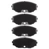 1551-0486-00 5000 Advanced Semi-Metallic Brake Pads, 1990-1995 Infiniti/Nissan, Position: Front - image 2