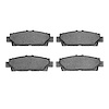1551-0488-00 5000 Advanced Ceramic Brake Pads, 1990-1992 Lexus/Toyota/Scion, Position: Rear - image 1