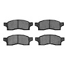 1551-0489-00 5000 Advanced Semi-Metallic Brake Pads, 1991-1991 Lexus/Toyota/Scion, Position: Front - image 1
