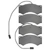 1551-0494-00 5000 Advanced Semi-Metallic Brake Pads, 1987-1991 Iveco, Position: Fr - image 2