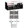 1551-0495-01 5000 Advanced Low-Metallic Brake Pads & Hardware Kit, 1993-1995 Mercedes-Benz, Position: Rear - image 1