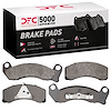 1551-0499-00 5000 Advanced Semi-Metallic Brake Pads, 1979-1994 Ford/Lincoln/Mercury/Mazda, Position: Front - image 1