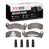 1551-0499-01 5000 Advanced Semi-Metallic Brake Pads & Hardware Kit, 1981-1994 Ford/Lincoln/Mercury/Mazda, Position: Front - image 1