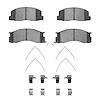 1551-0500-01 5000 Advanced Ceramic Brake Pads & Hardware Kit, 1991-1996 Lexus/Toyota/Scion, Position: Front - image 1