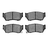 1551-0510-00 5000 Advanced Semi-Metallic Brake Pads, 1991-2017 Infiniti/Nissan, Position: Front - image 1