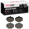 1551-0518-10 5000 Advanced Low-Metallic Brake Pads, 1974-2016 Land Rover, Position: Rear