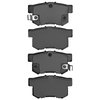 1551-0537-00 5000 Advanced Ceramic Brake Pads, Fits Select Multiple Makes/Models, Position: Rear - image 2
