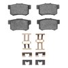 1551-0537-03 5000 Advanced Ceramic Brake Pads & Hardware Kit, 2000-2013 Multiple Makes/Models, Position: Rear - image 2