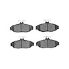 1551-0545-00 5000 Advanced Semi-Metallic Brake Pads, 1986-1993 Ford/Lincoln/Mercury/Mazda, Position: Rear - image 1