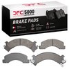 1551-0546-00 5000 Advanced Semi-Metallic Brake Pads, 1988-1997 GM, Position: Fr - image 4