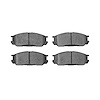 1551-0552-00 5000 Advanced Ceramic Brake Pads, 1992-1995 Ford/Lincoln/Mercury/Mazda, Position: Front - image 1
