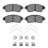 1551-0562-01 5000 Advanced Ceramic Brake Pads & Hardware Kit, 1997-2001 Lexus/Toyota/Scion, Position: Front - image 2